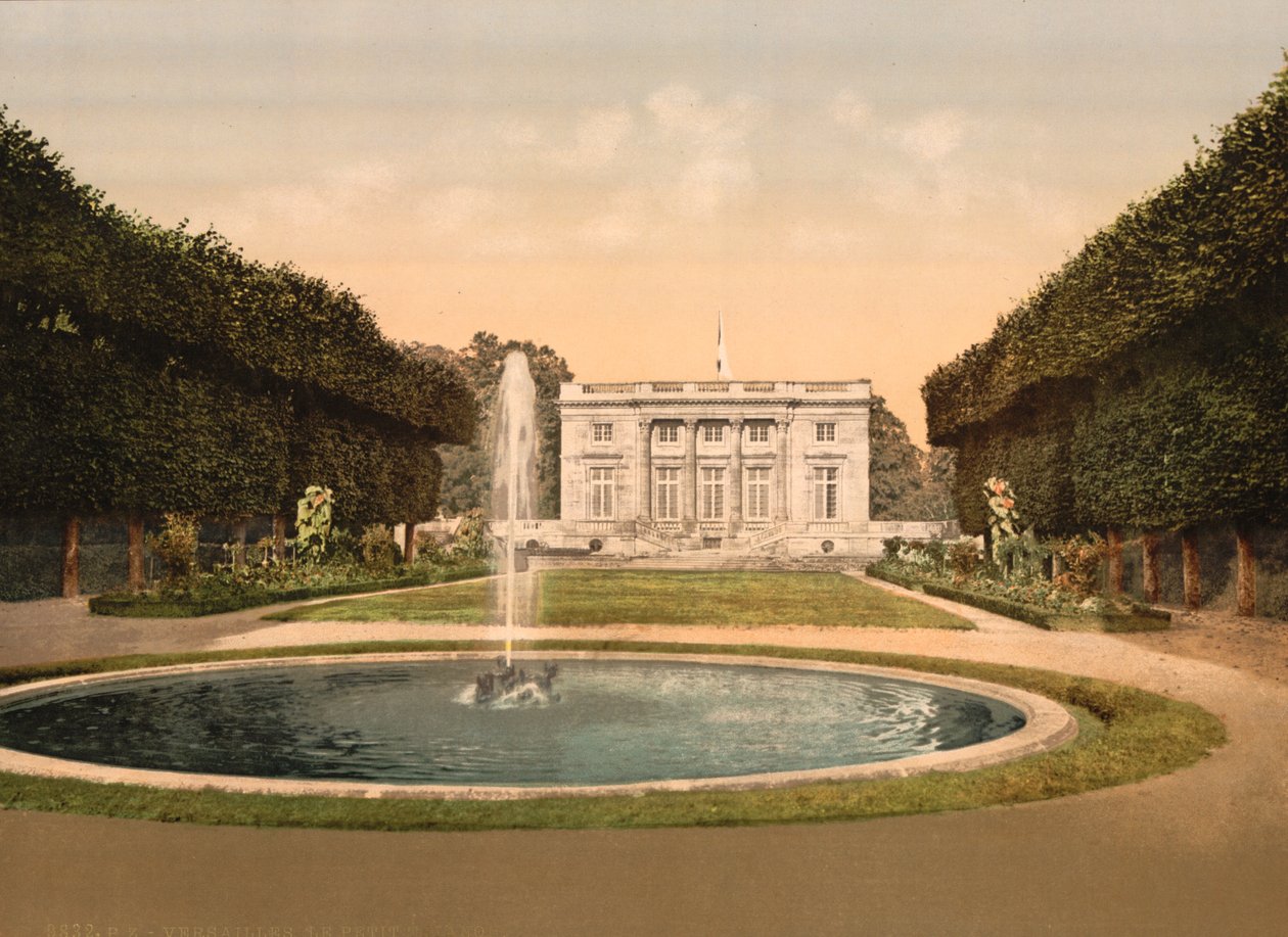 Petit Trianon, Wersal, ok. 1890-1900 autorstwa Detroit Publishing Co.