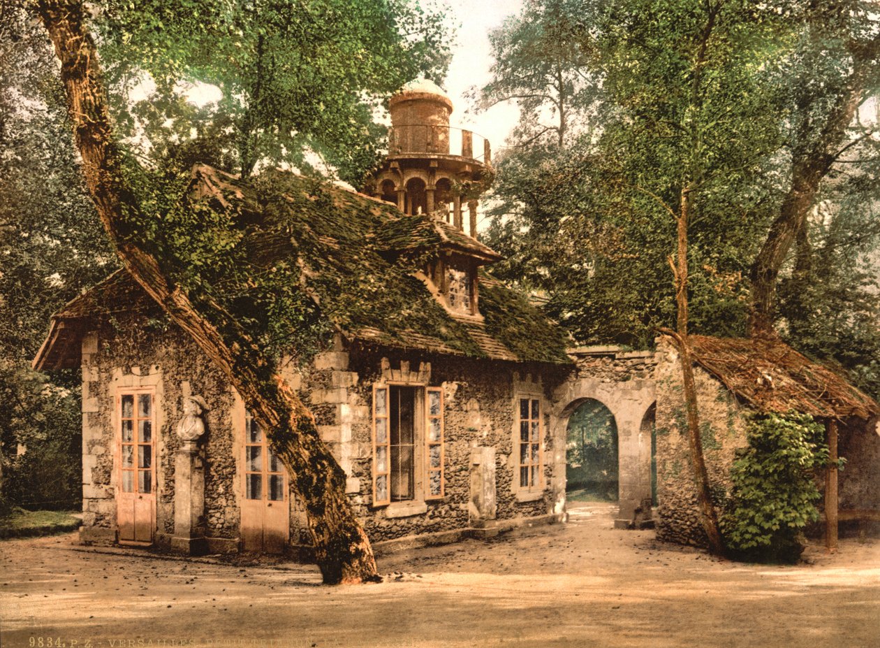 Petit Trianon, mleczarnia, Wersal, ok. 1890-1900 autorstwa Detroit Publishing Co.