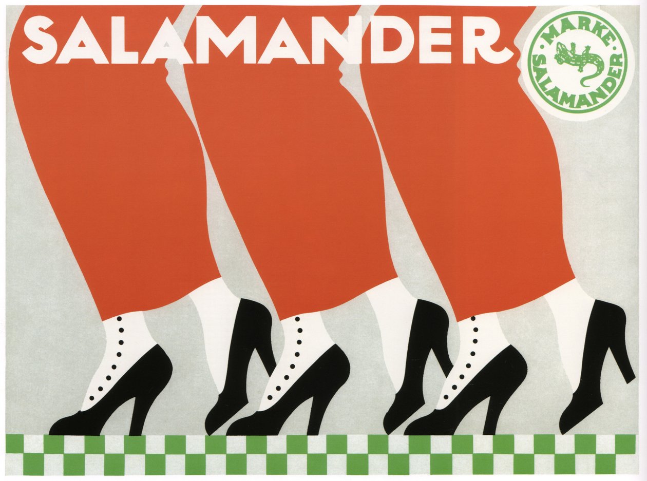 Buty Salamandry, 1912 autorstwa Deutsch