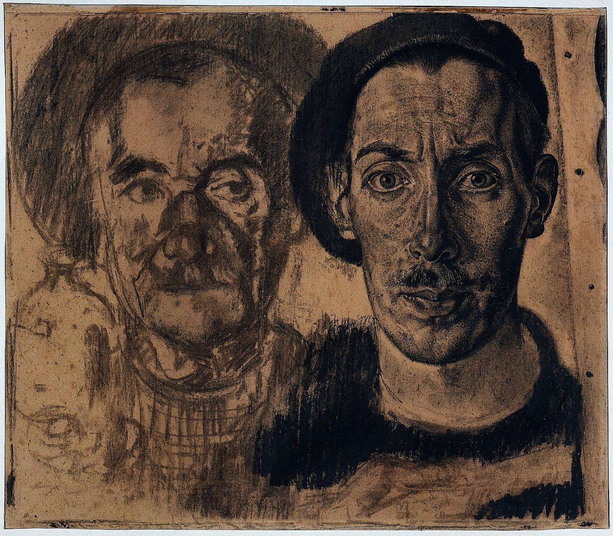 Autoportret z Ojcem autorstwa Dick Ket