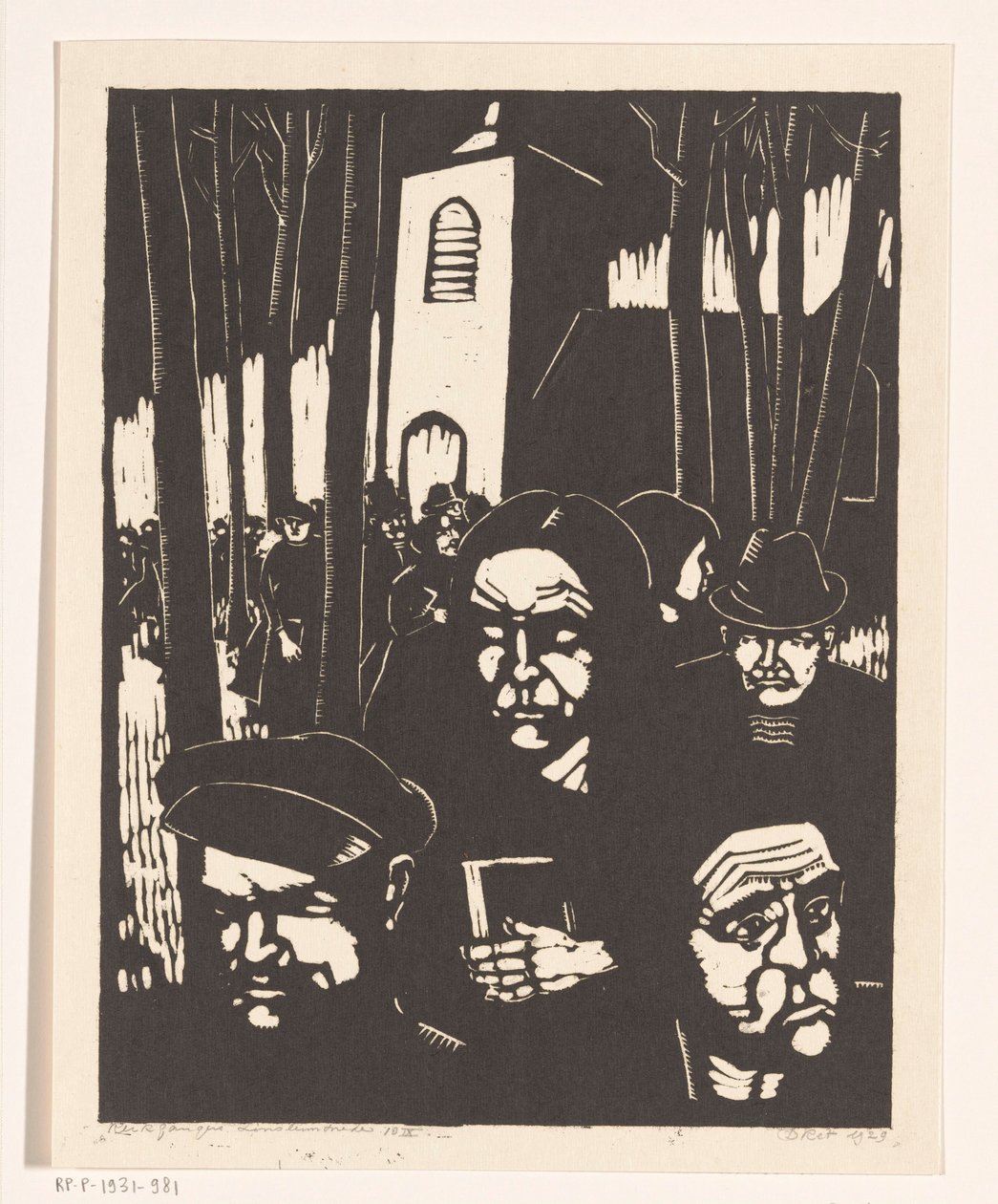 wierni autorstwa Dick Ket (signed by artist)