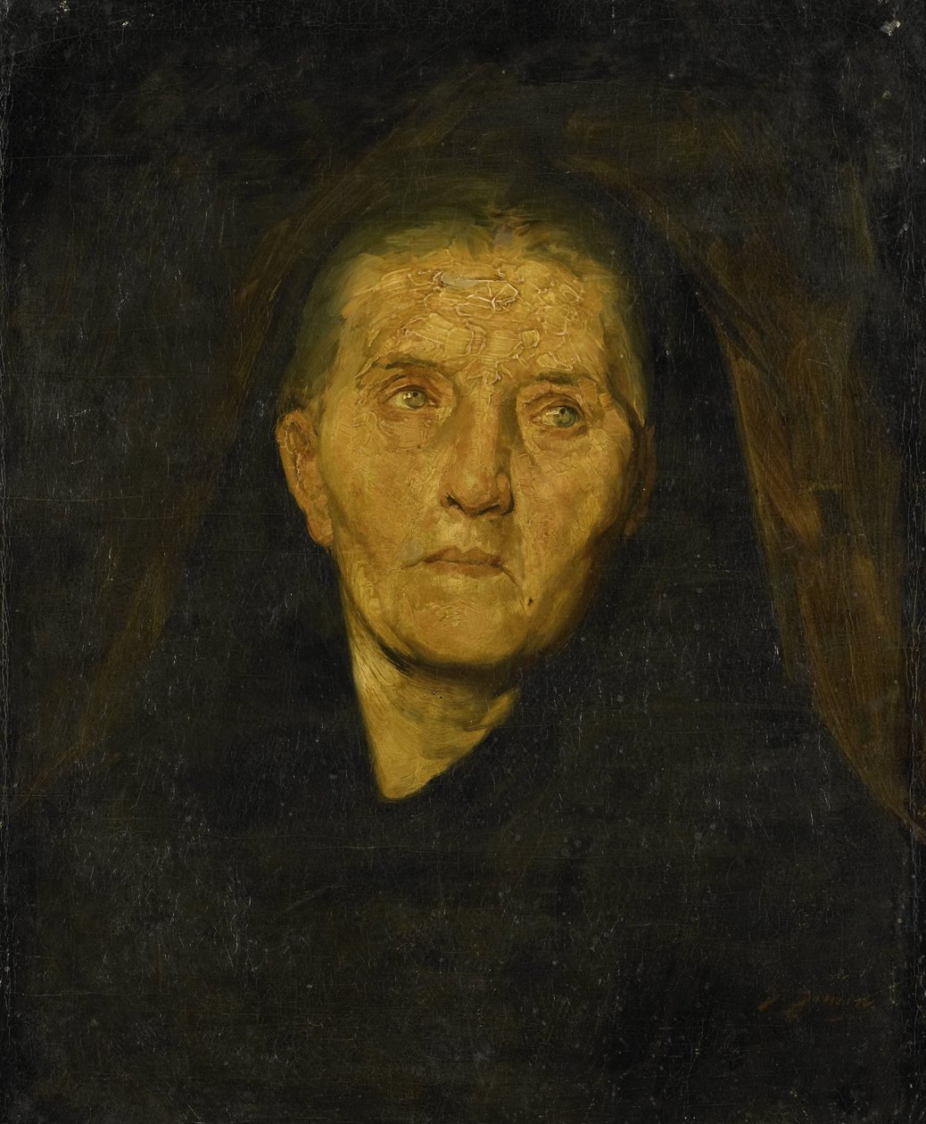 Wdowa w żałobie autorstwa Diederik Franciscus Jamin