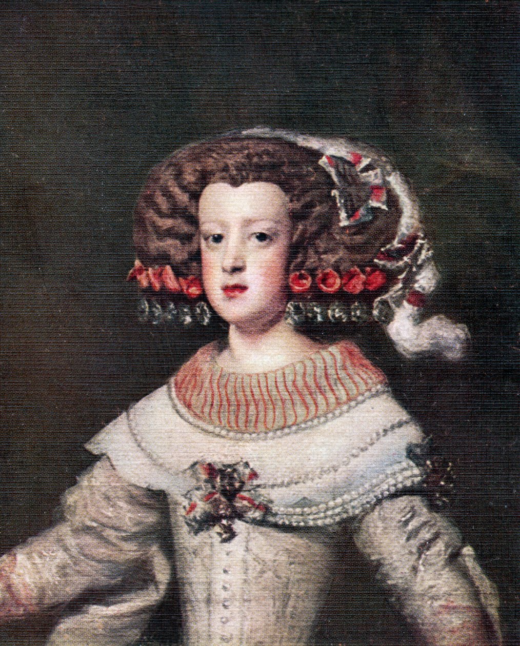 Marie Thérèse - portraitpoli autorstwa Diego Velázquez