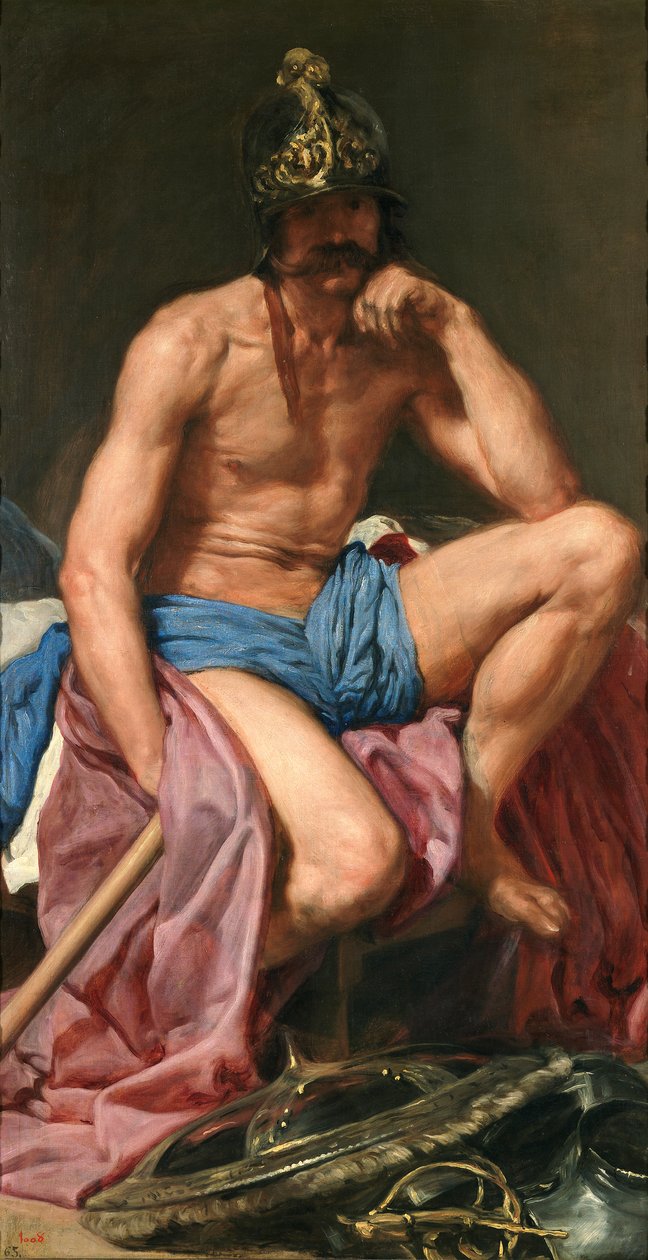 Bóg mars autorstwa Diego Velázquez
