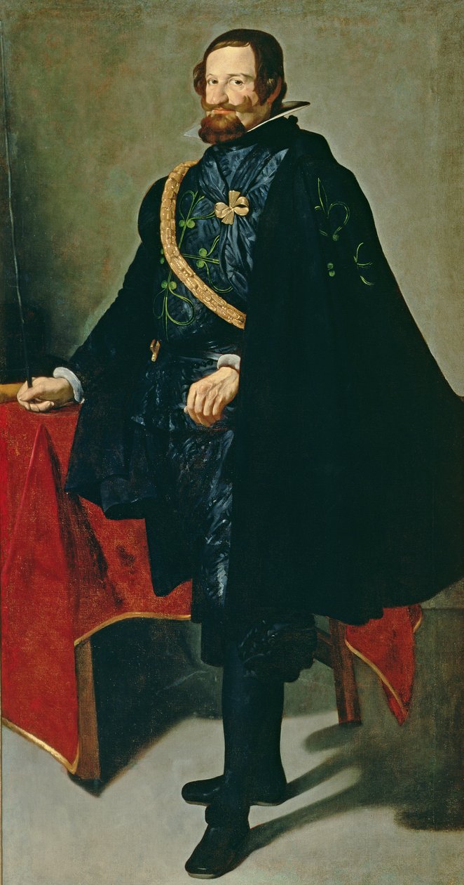 ډان ګاسپر دي ګزمان (۱۵۸۷-۱۶۴۵) د اولیواریسپولي کاونټ ډیوک autorstwa Diego Velázquez