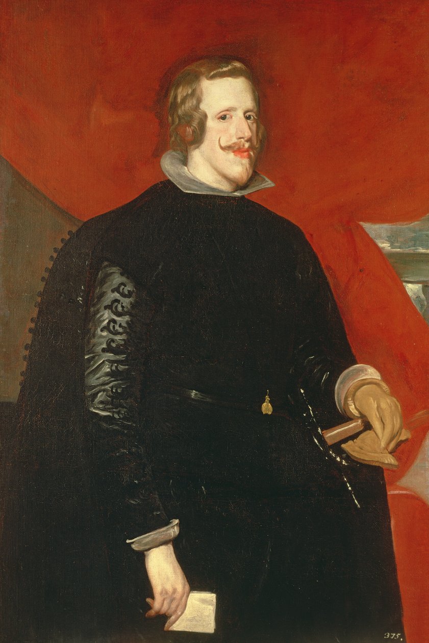 Król Hiszpanii Filip IV (1605-65), c.1632 autorstwa Diego Velázquez