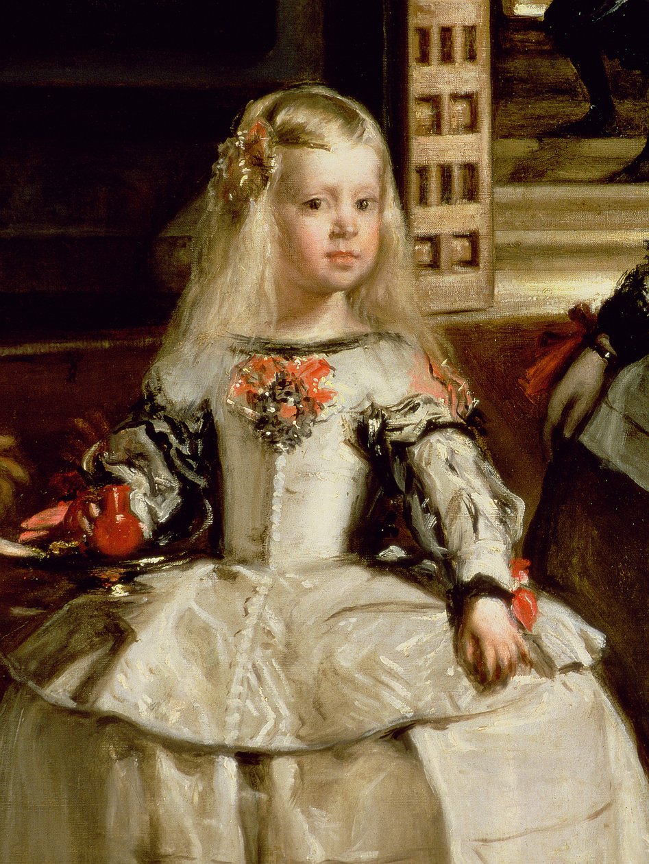 Las Meninas lub Rodzina Filipa IV, ok. 1656 (detal) autorstwa Diego Velázquez