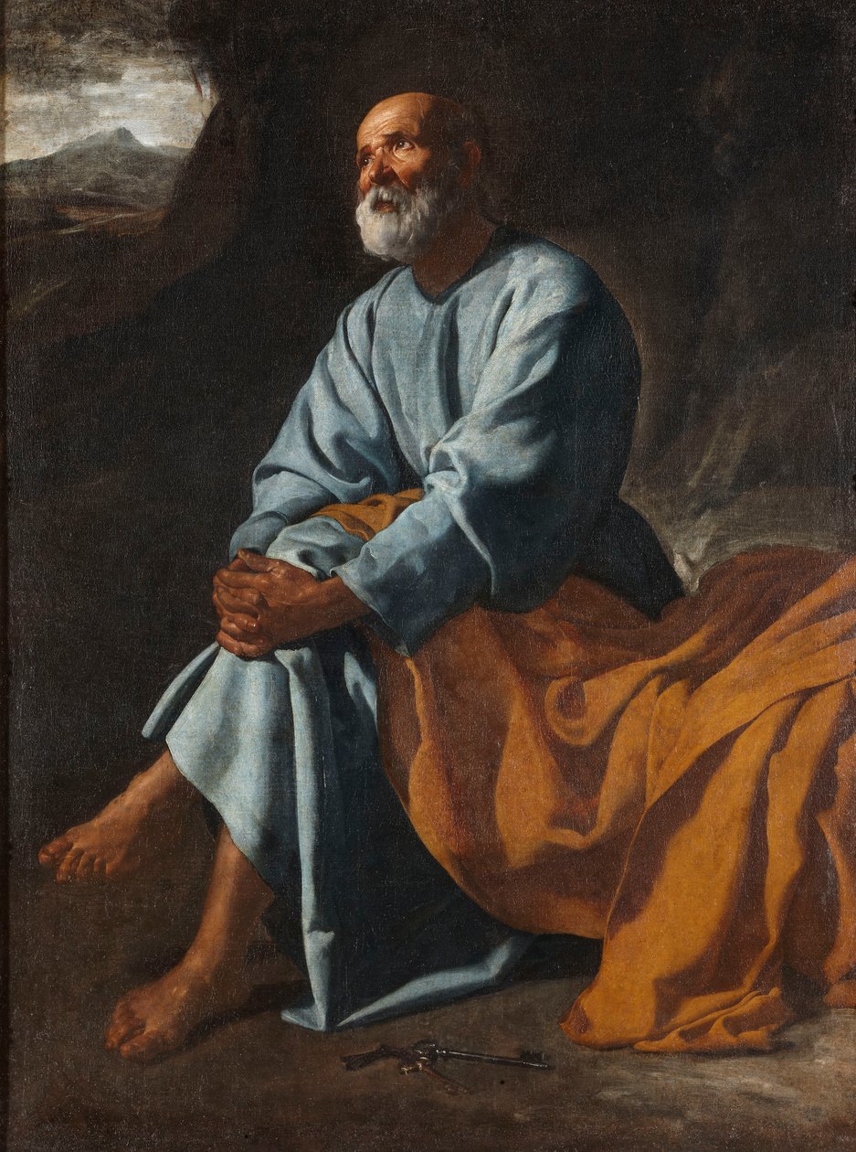 Łzy św. Piotra autorstwa Diego Velázquez