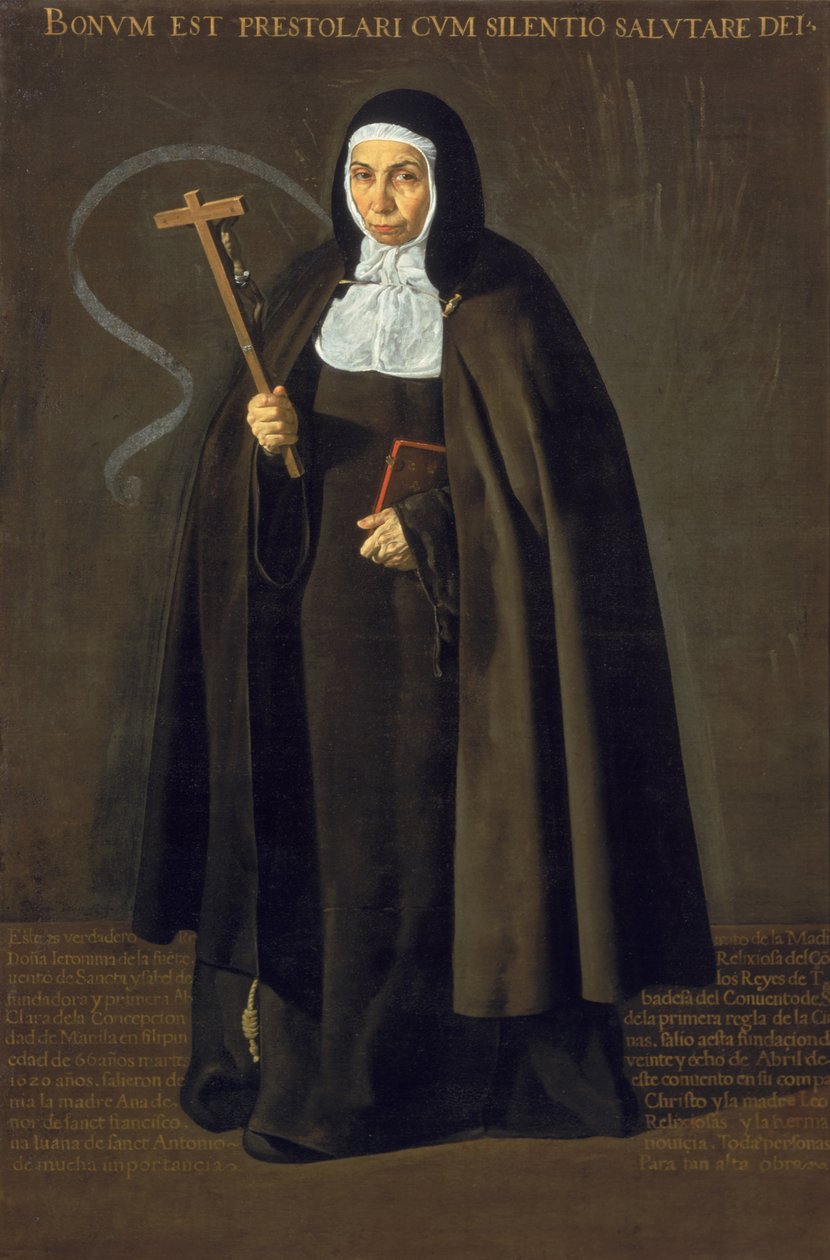 Matka Maria Jeronima de la Fuente, 1620 autorstwa Diego Velázquez