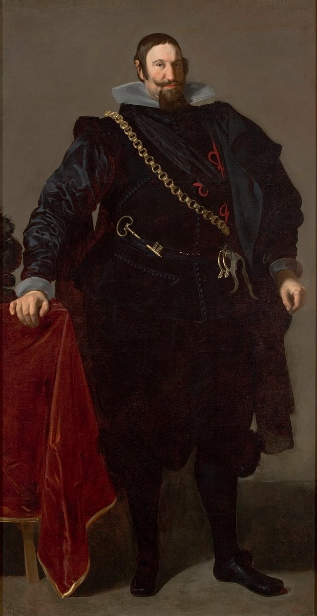 Portret hrabiego-księcia Olivares autorstwa Diego Velázquez