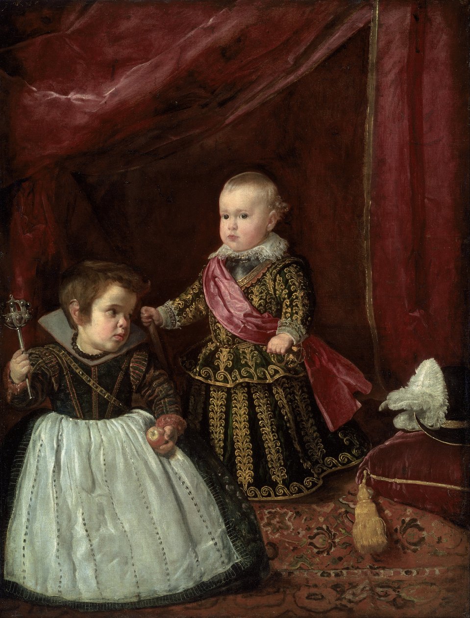 Don Baltasar Carlos z karłem autorstwa Diego Velázquez