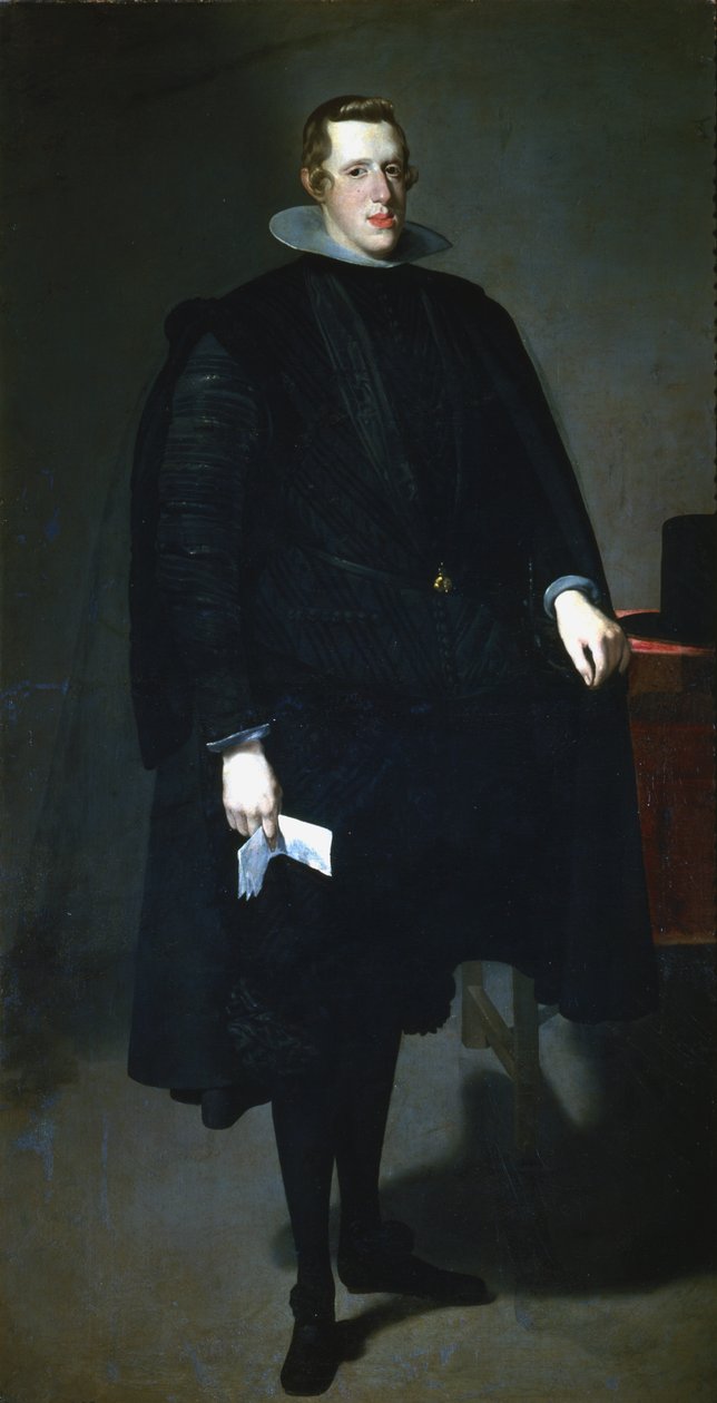 Filip IV, król Hiszpanii, c1626 autorstwa Diego Velázquez
