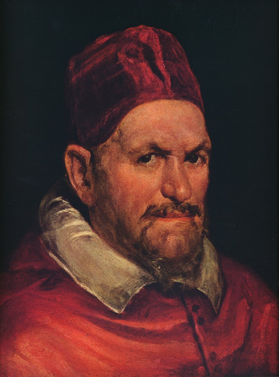 Papież Innocenty X, c1650 autorstwa Diego Velázquez