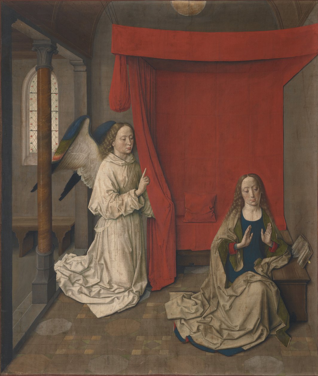 Zwiastowanie autorstwa Dieric Bouts