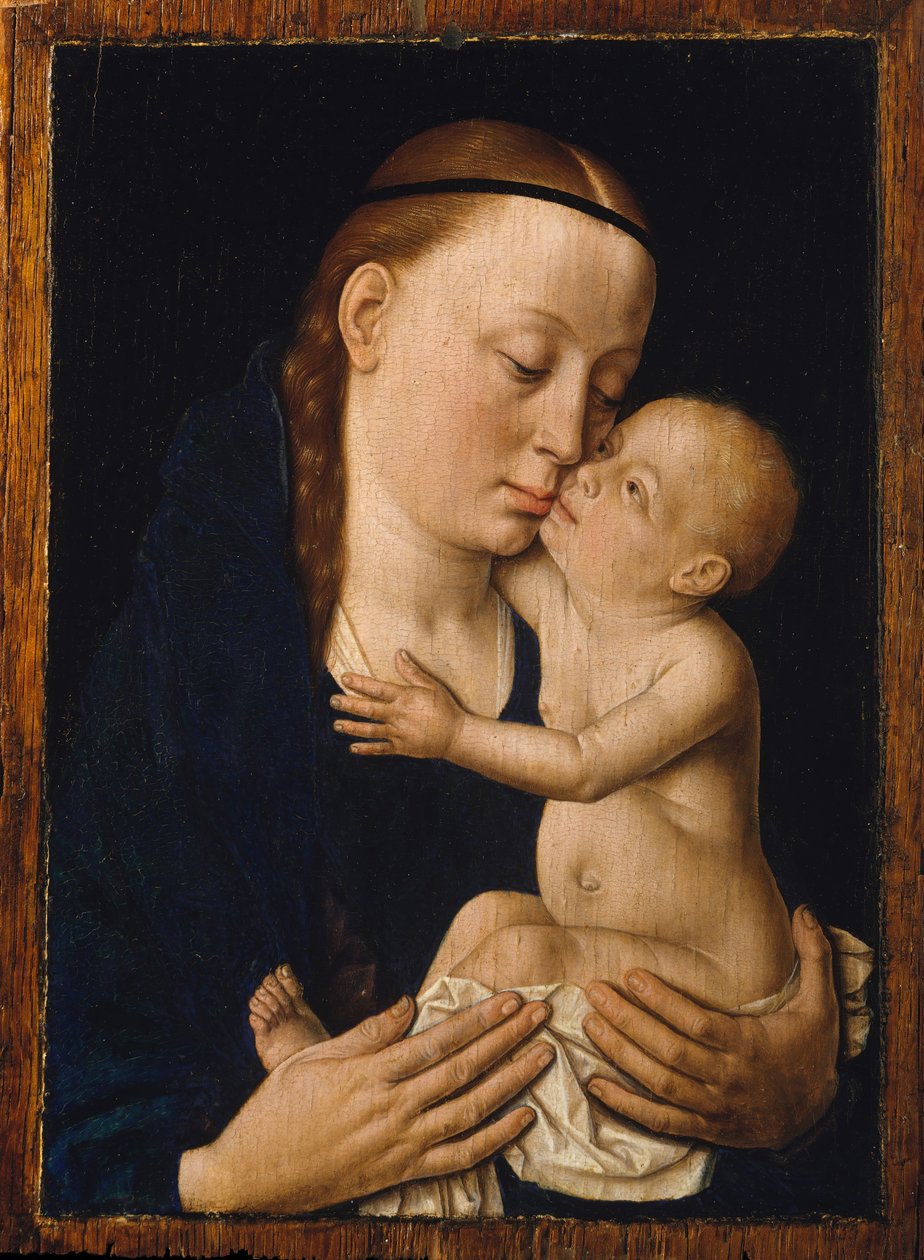 Dziewica z Dzieciątkiem, ca. 1455-60. autorstwa Dieric Bouts