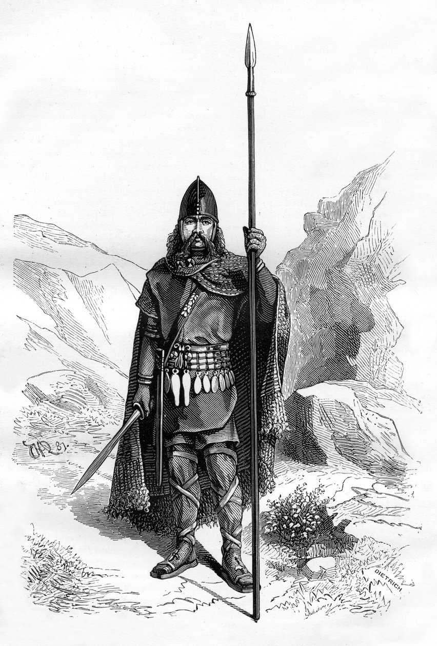 Wódz frankoński, ok. V wiek 1882-1884. autorstwa Dietrich