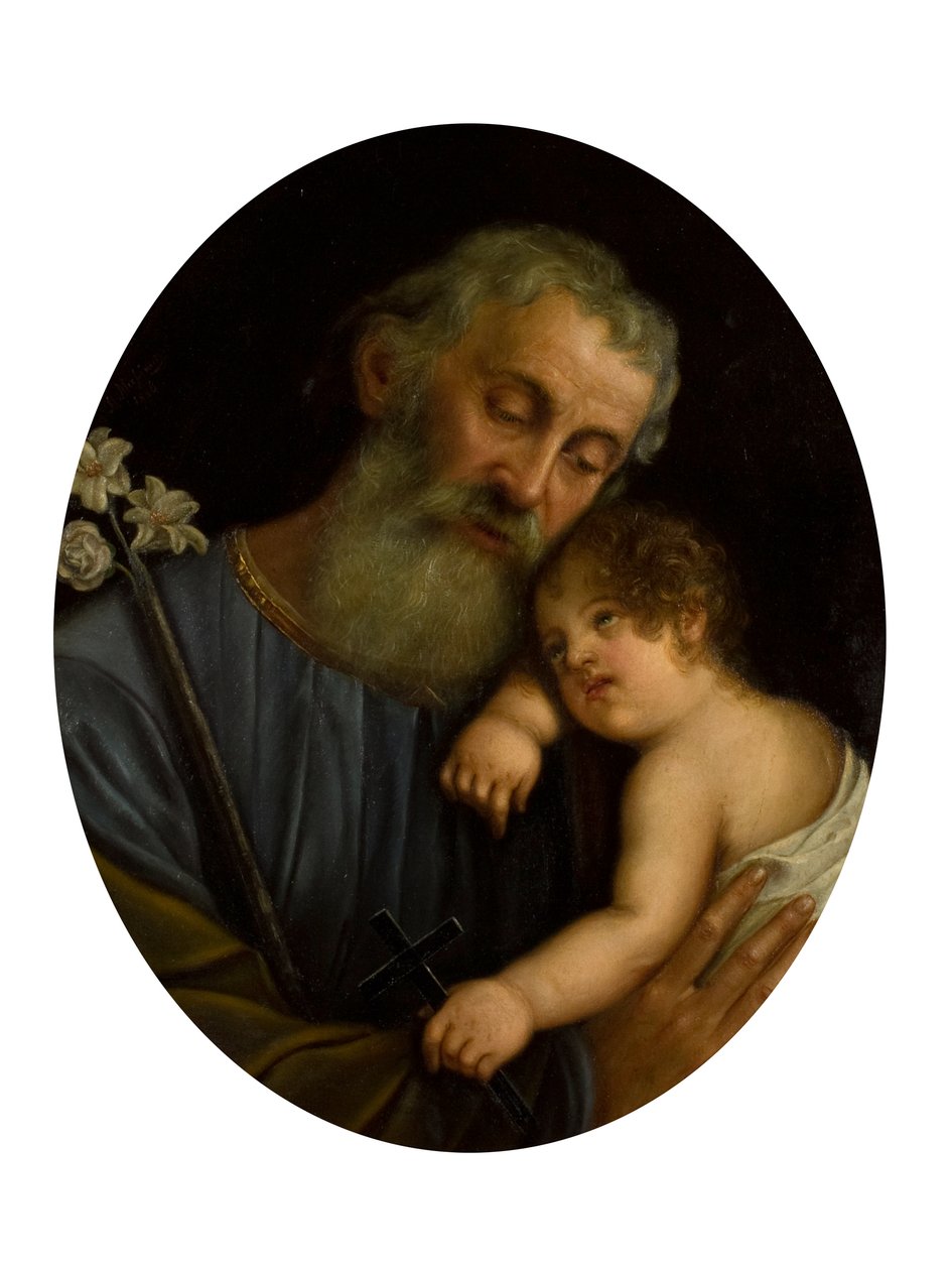 Józef i dziecko autorstwa Diodato Massimo