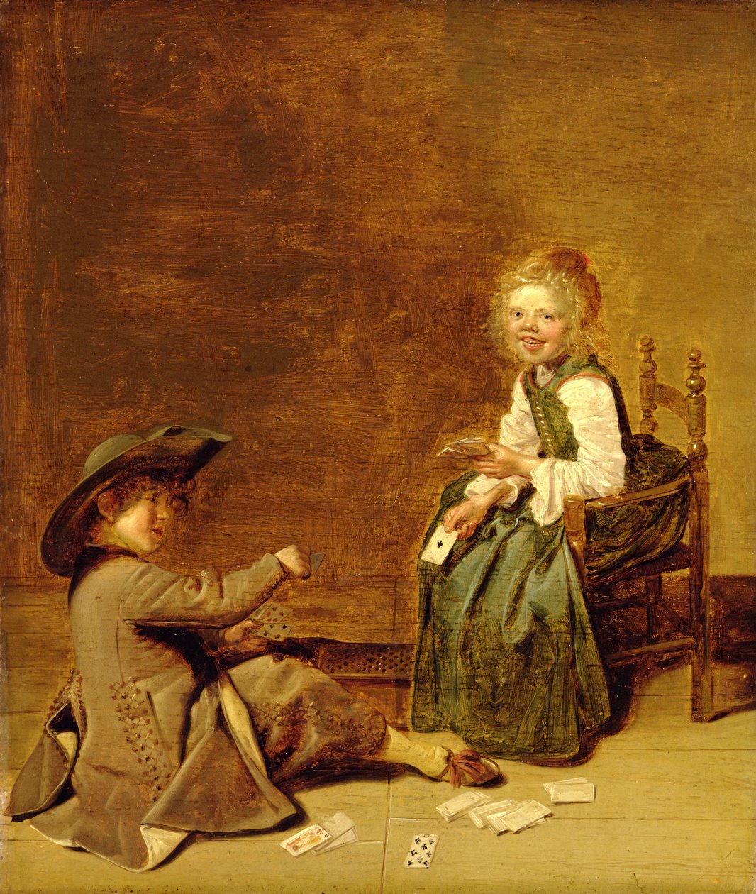 Karty do gry dla dzieci, 1631 autorstwa Dirck Hals