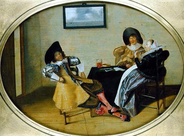 Spotkanie towarzyskie autorstwa Dirck Hals