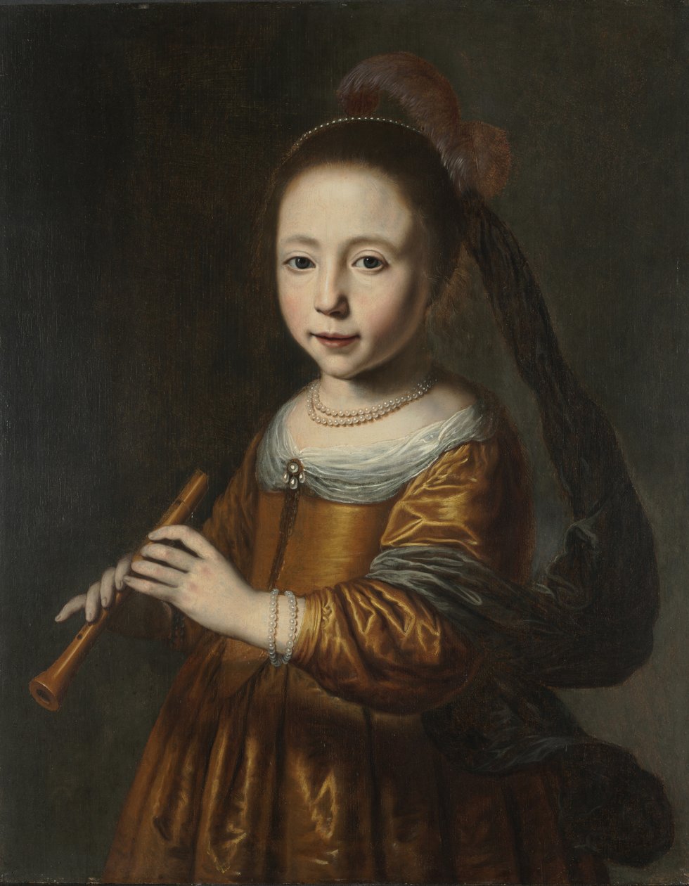 Portret Elżbiety Spiegel, 1639 autorstwa Dirck Santvoort