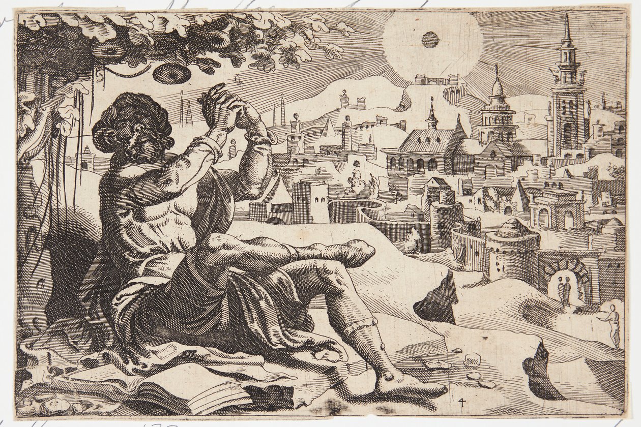 Historia Jonasza autorstwa Dirck Volckertsz. Coornhert
