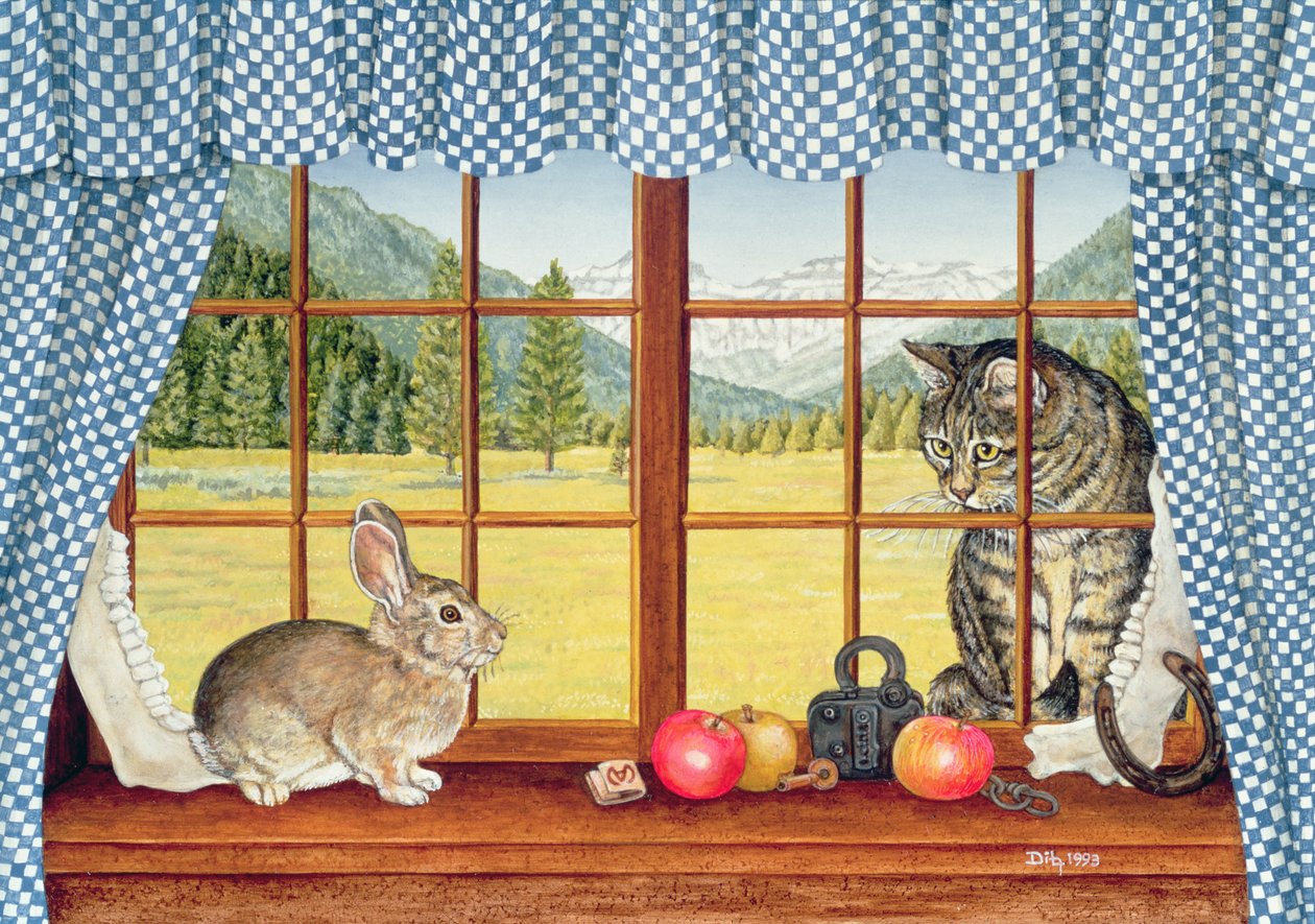 Rimrock Cottontail, 1993 autorstwa Ditz