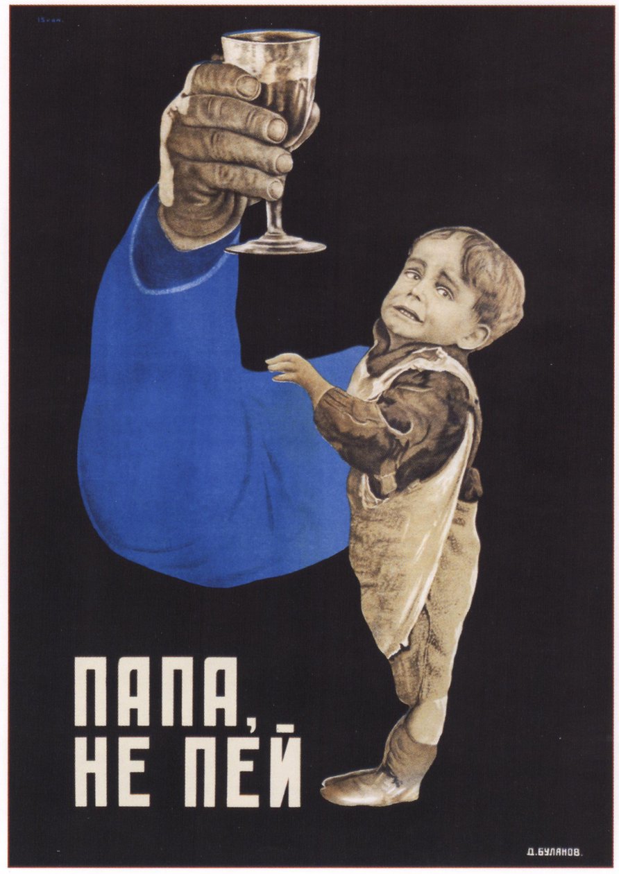 Tato nie pij, 1929 autorstwa Dmitry Anatolyevich Bulanov