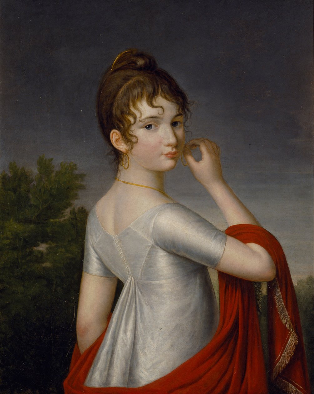 Autoportret, ok. 1810. autorstwa Dolgorukova