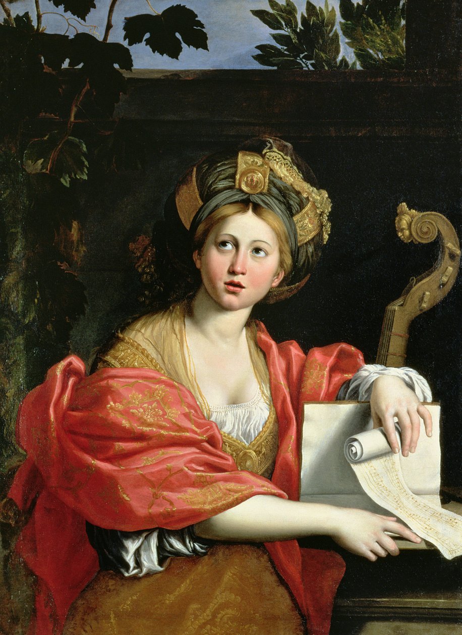 Sybilla Kumejska, 1616 autorstwa Domenichino
