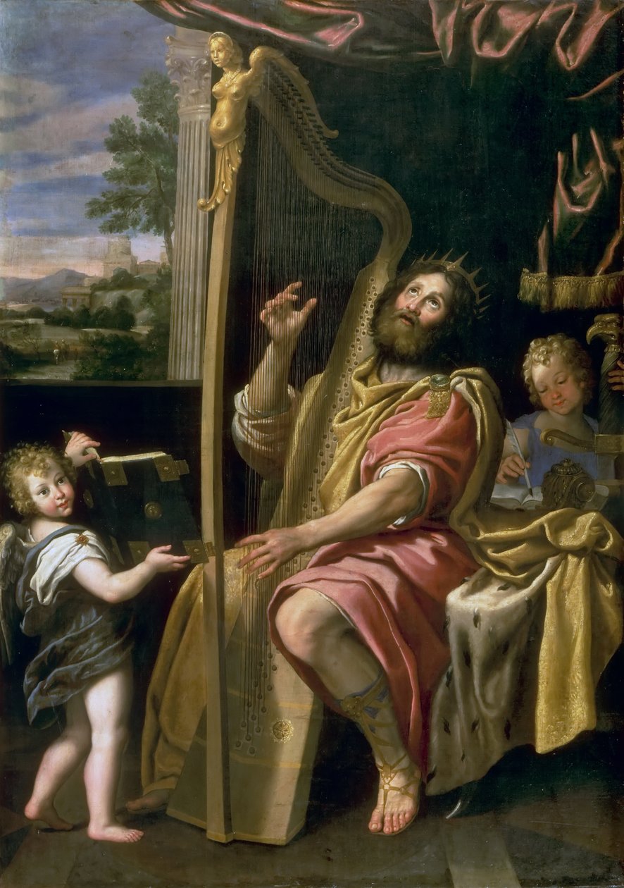 Król Dawid autorstwa Domenichino