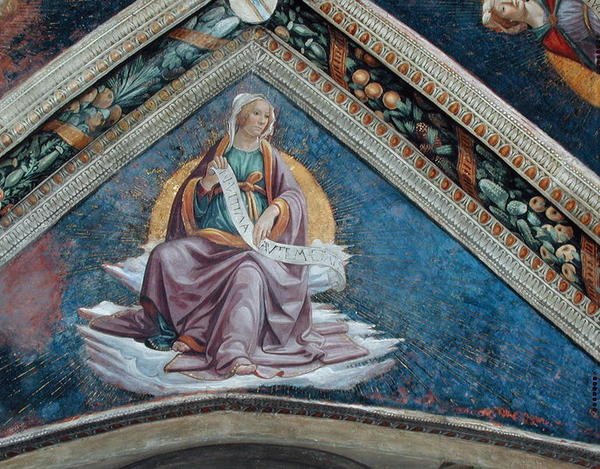Sybilla, 1483-86 autorstwa Domenico Ghirlandaio