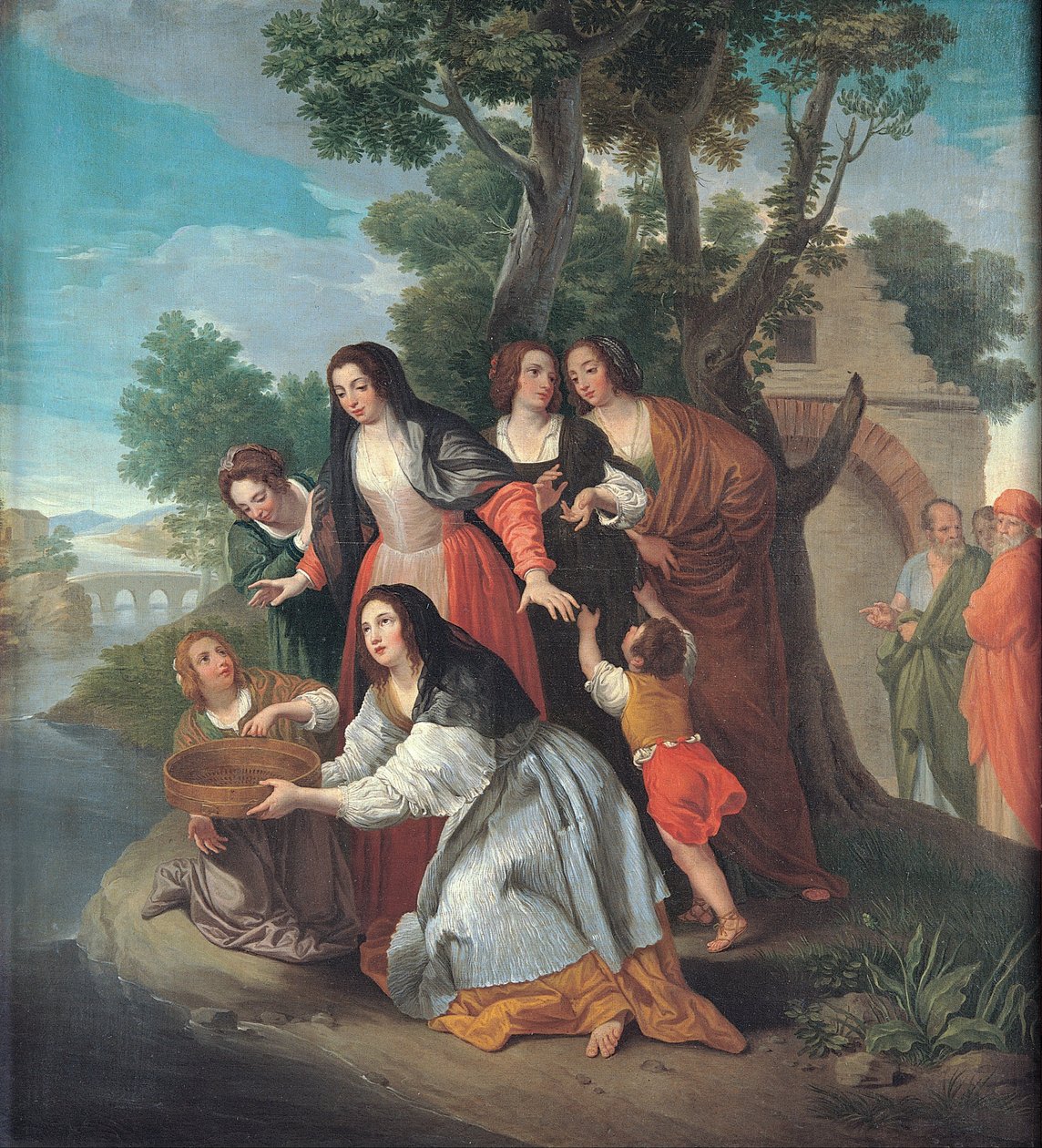 Vestal Tuccia autorstwa Domenico Corvi