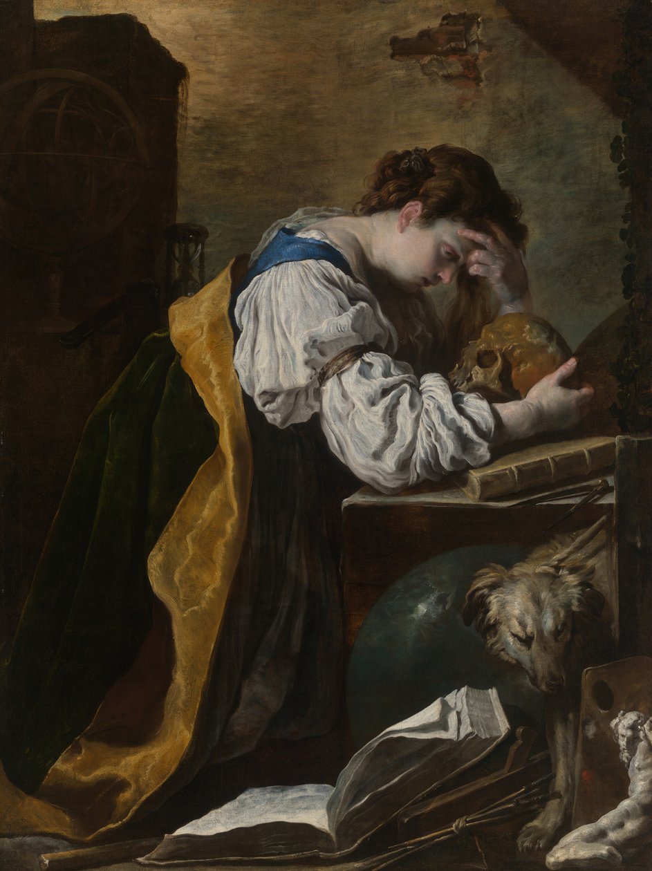 Melancholia, ok. 1615. autorstwa Domenico Fetti