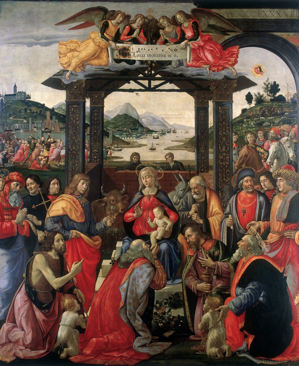 Nieznany obraz autorstwa Domenico Ghirlandaio