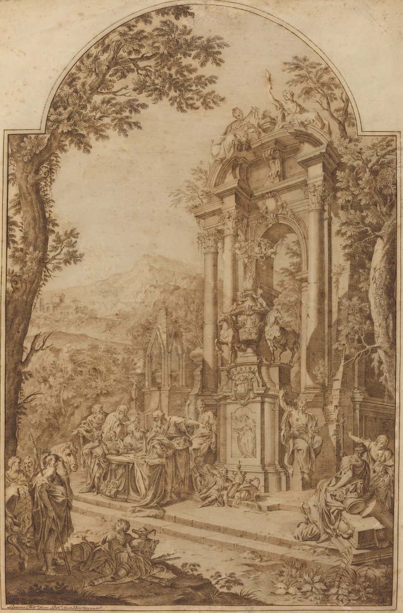 Pomnik Williama Kanclerza Cowpera autorstwa Domenico Maria Fratta