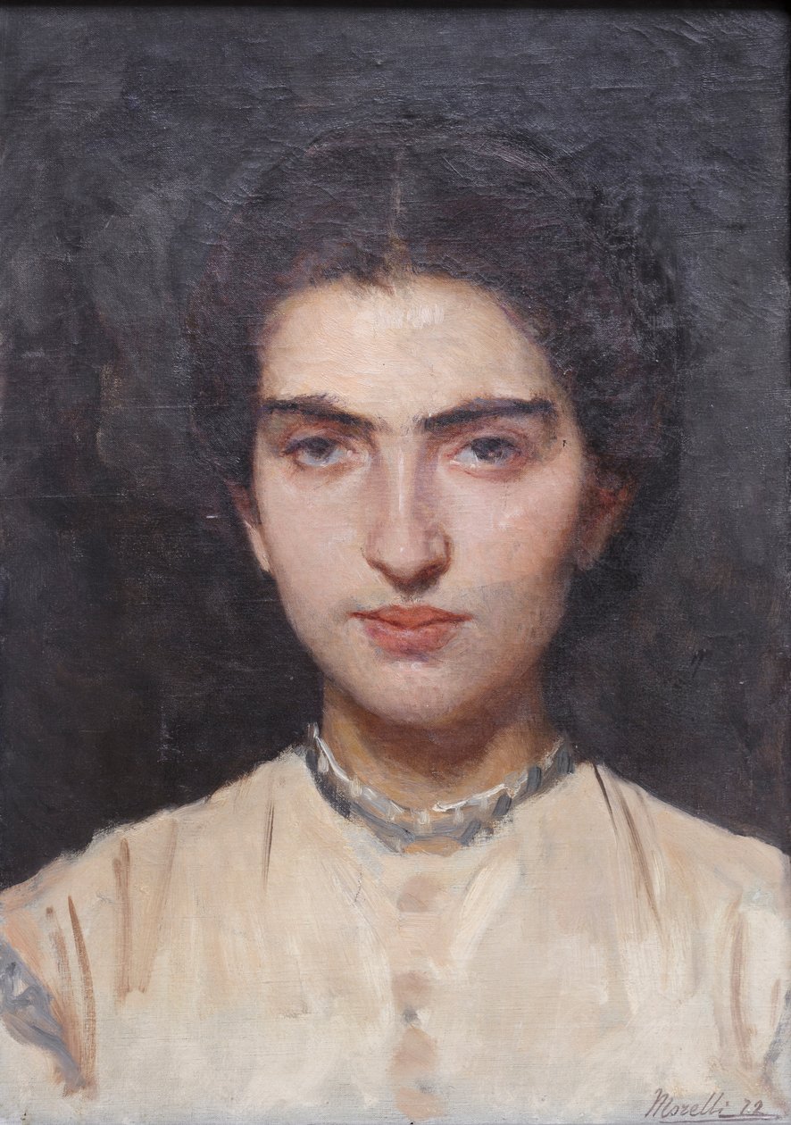 Portret Concettiny autorstwa Domenico Morelli