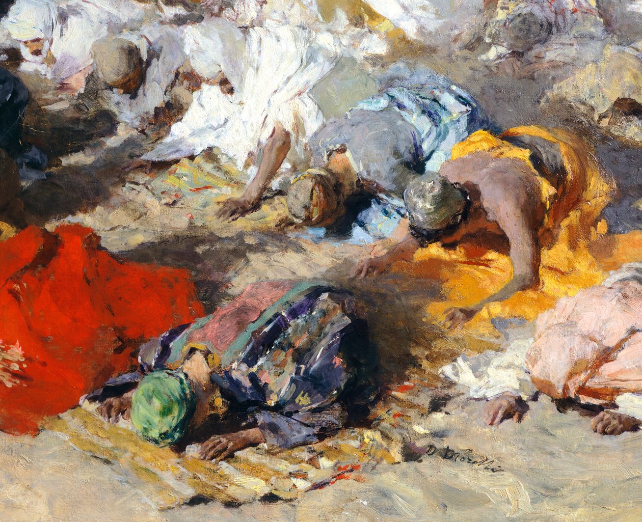 Kazanie Mahometa autorstwa Domenico Morelli