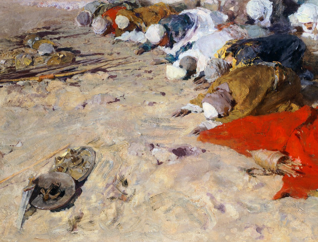 Kazanie Mahometa autorstwa Domenico Morelli