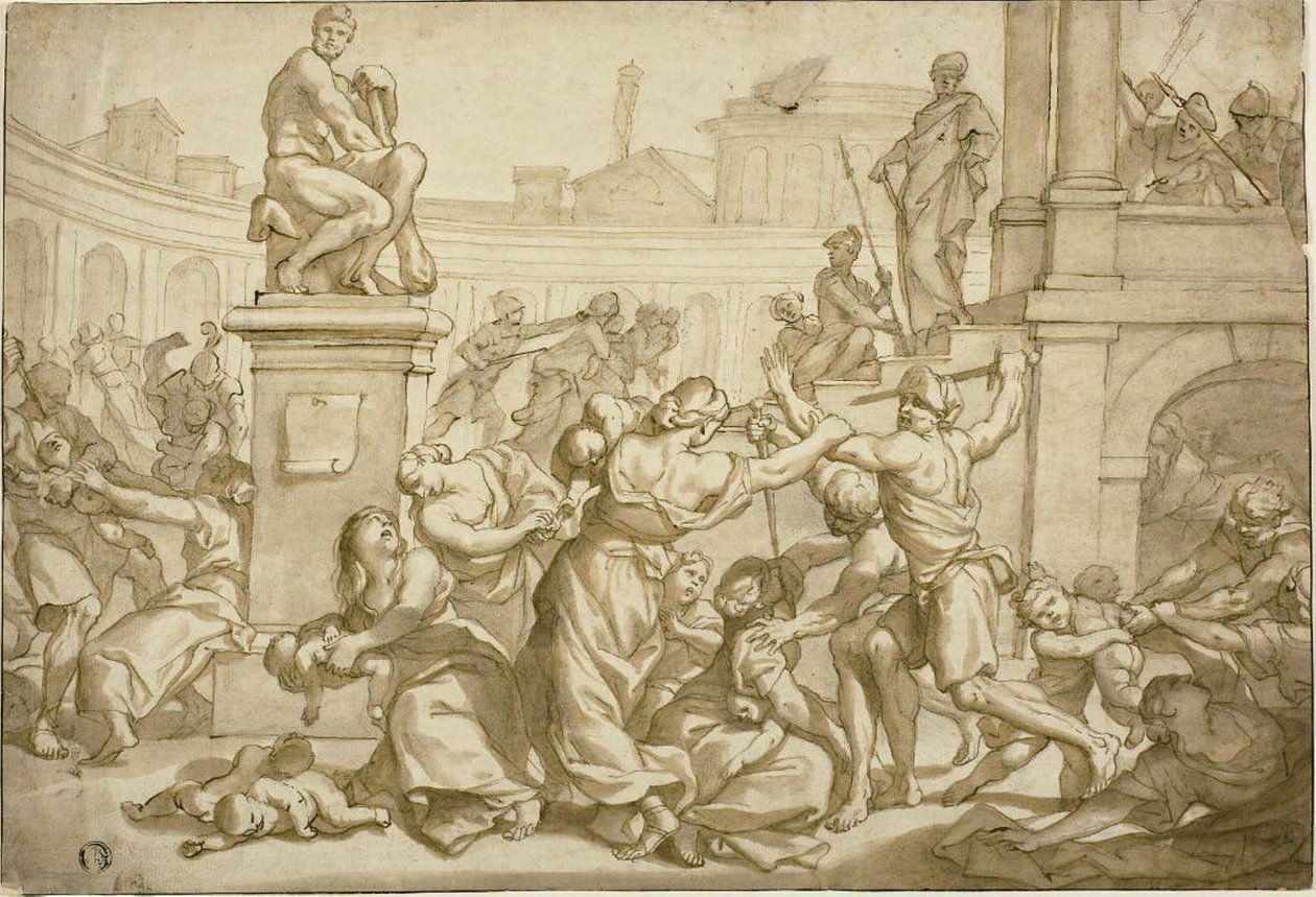 Masakra Niewinnych autorstwa Domenico Piola