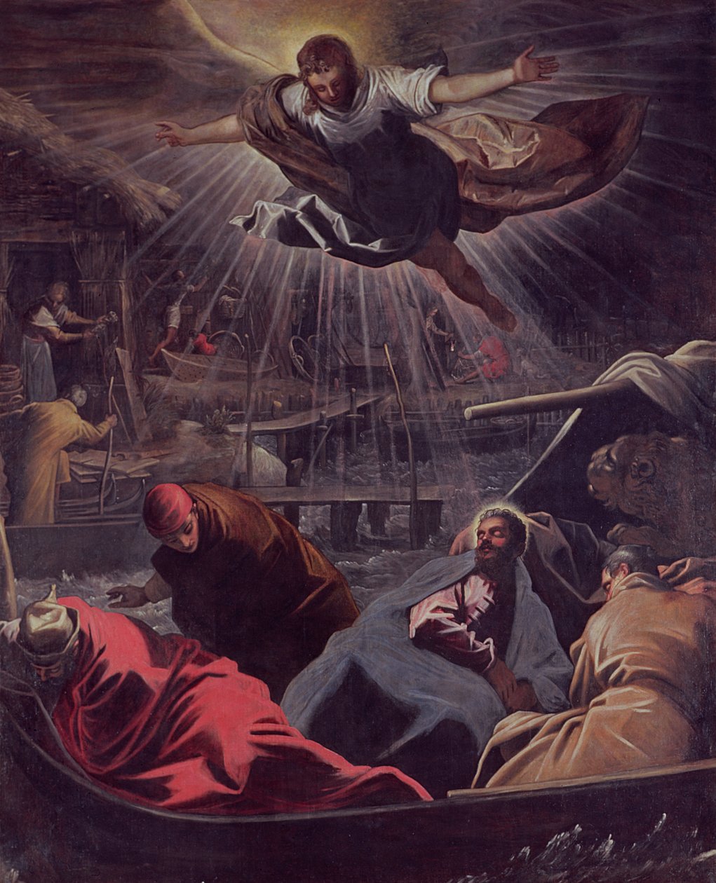 Sen św. Marka autorstwa Domenico Robusti Tintoretto