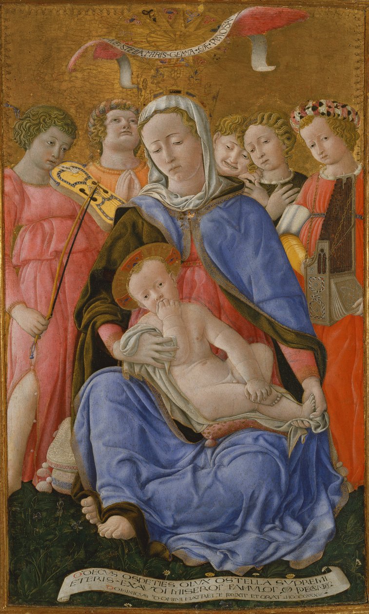 Madonna Pokory autorstwa Domenico di Bartolo