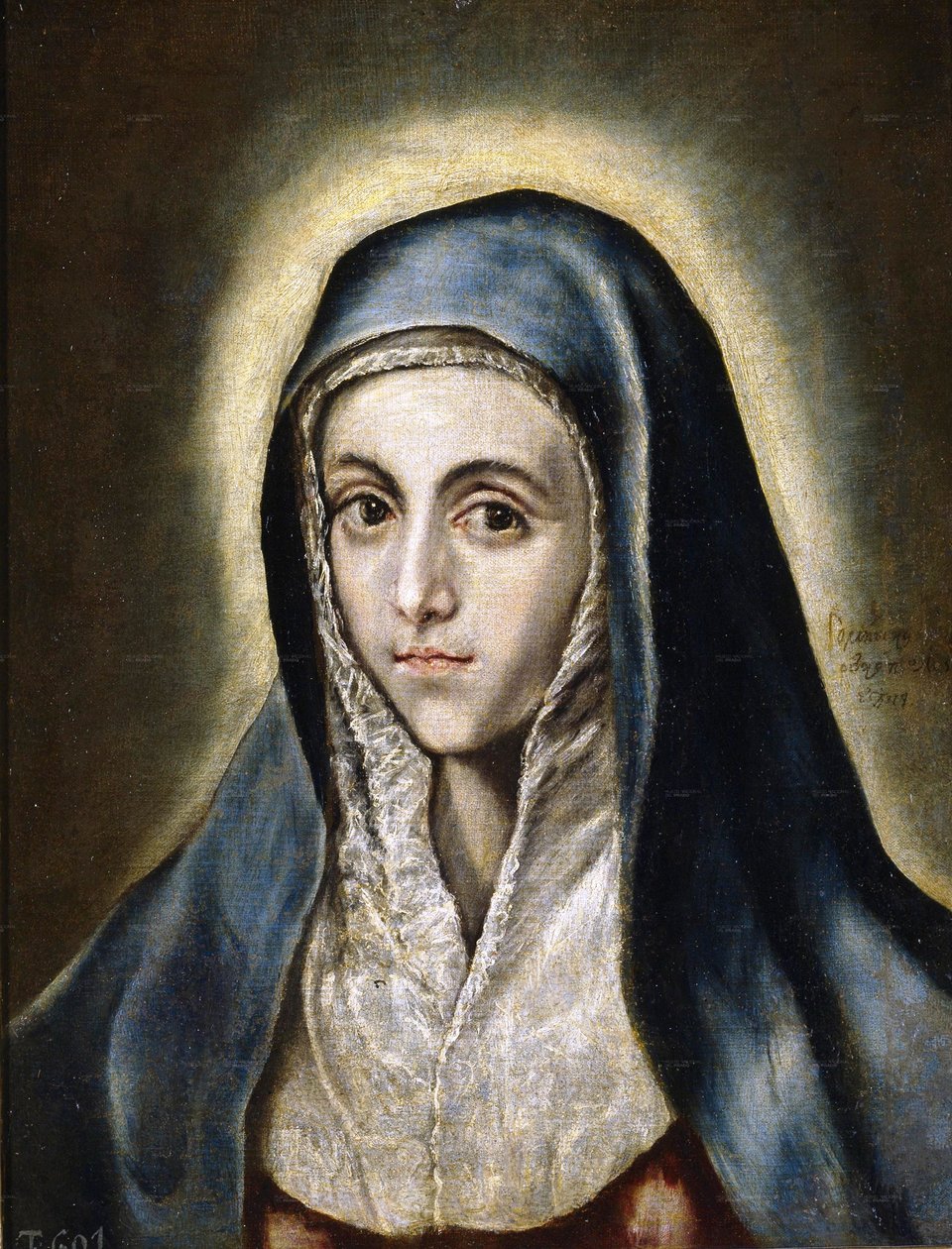 Maryja Dziewica autorstwa Domenikos Theotokópoulos