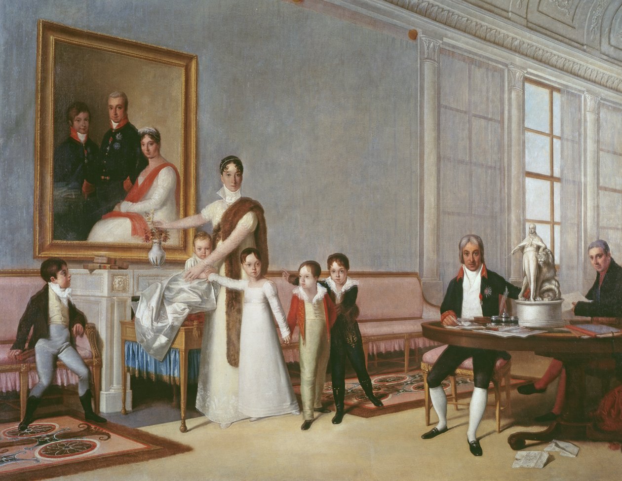 د سانتاریم د لومړۍ لیدنې کورنۍ، 1816 پولی autorstwa Domingos Antonio de Sequeira
