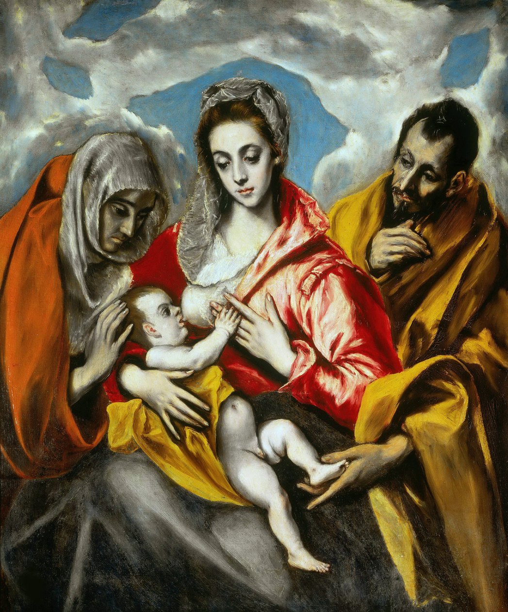 Święta Rodzina, 1595. autorstwa Dominico El Greco