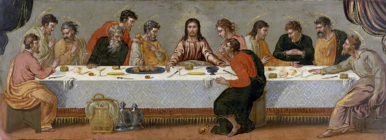 Ostatnia Wieczerza, 1565. autorstwa Dominico El Greco