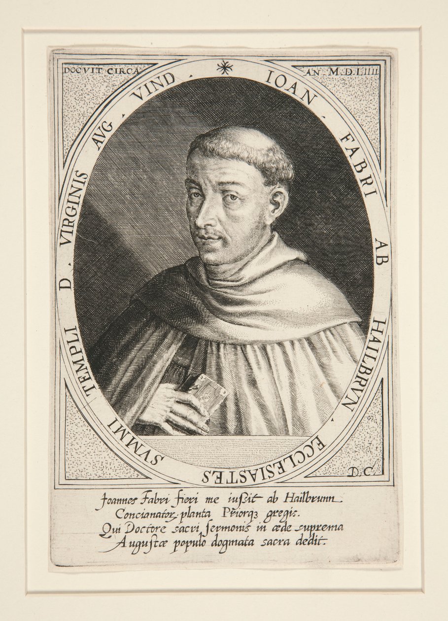 Johann Faber z Heilbrun autorstwa Dominicus Custos