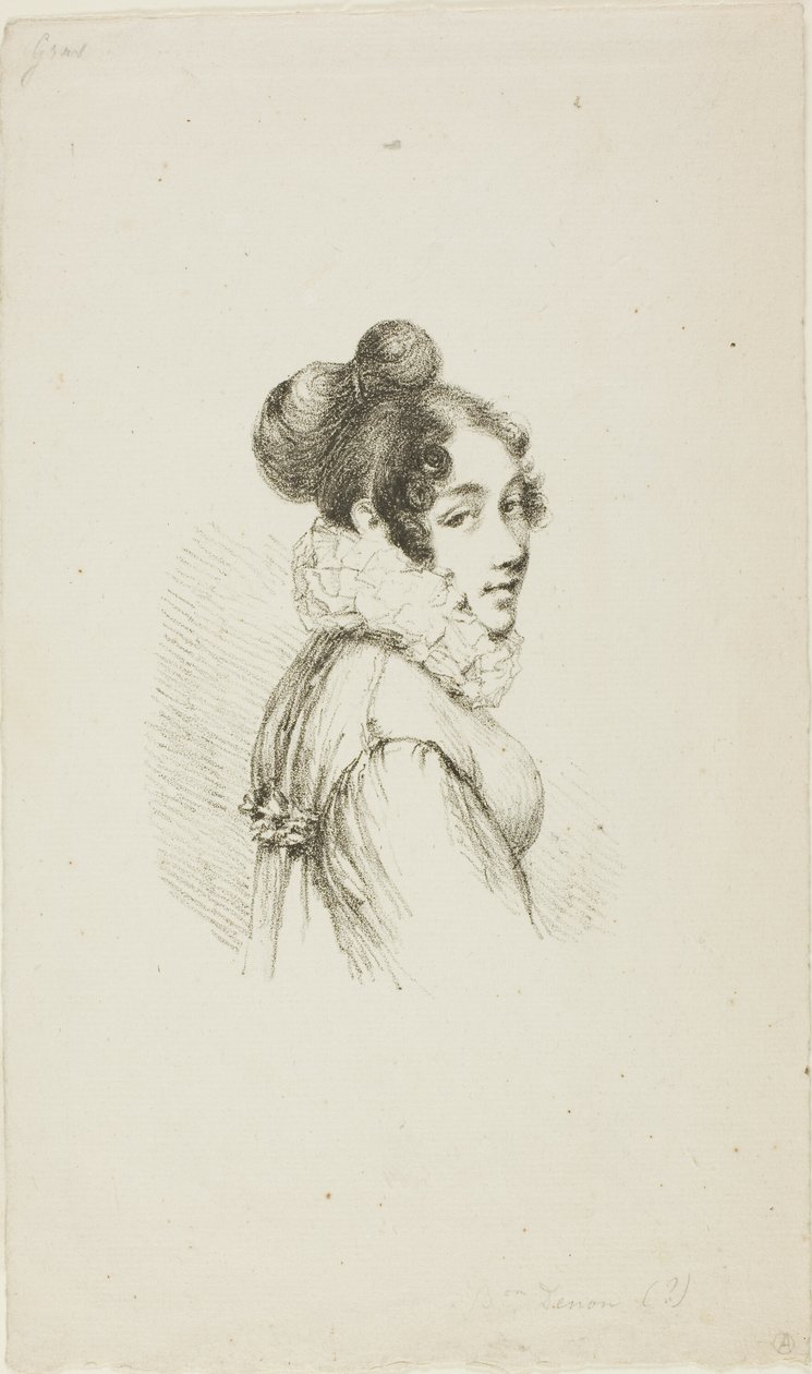 Portret młodej damy autorstwa Dominique Vivant Denon