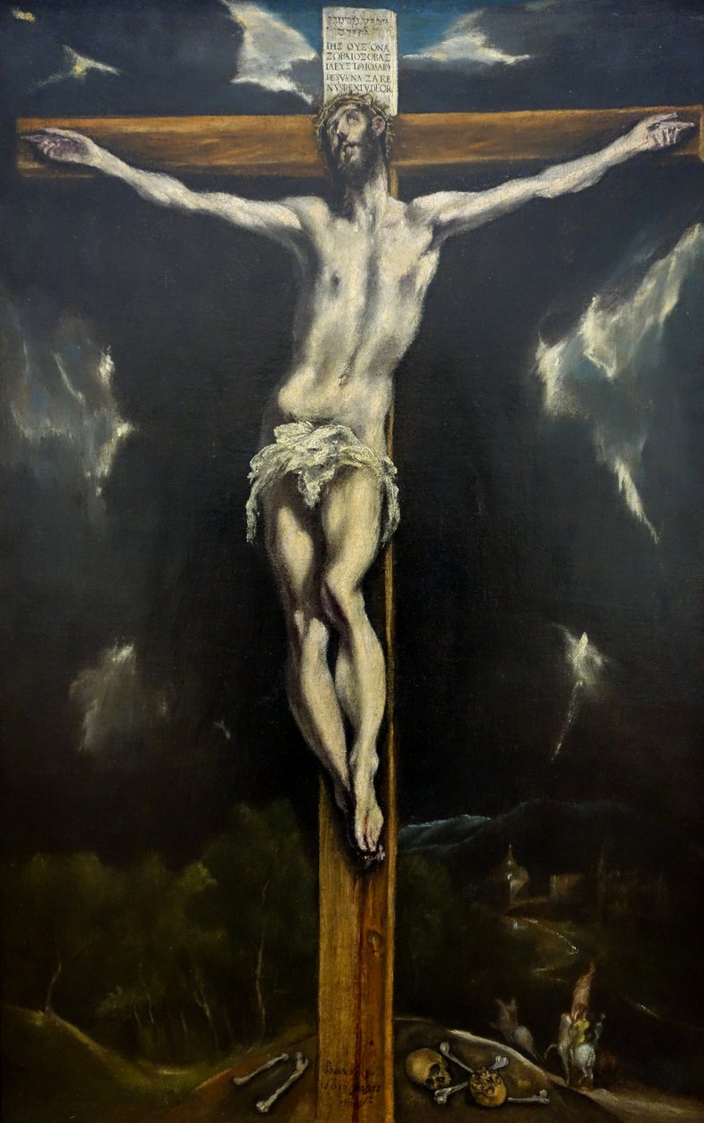 Chrystus na krzyżu autorstwa El Greco