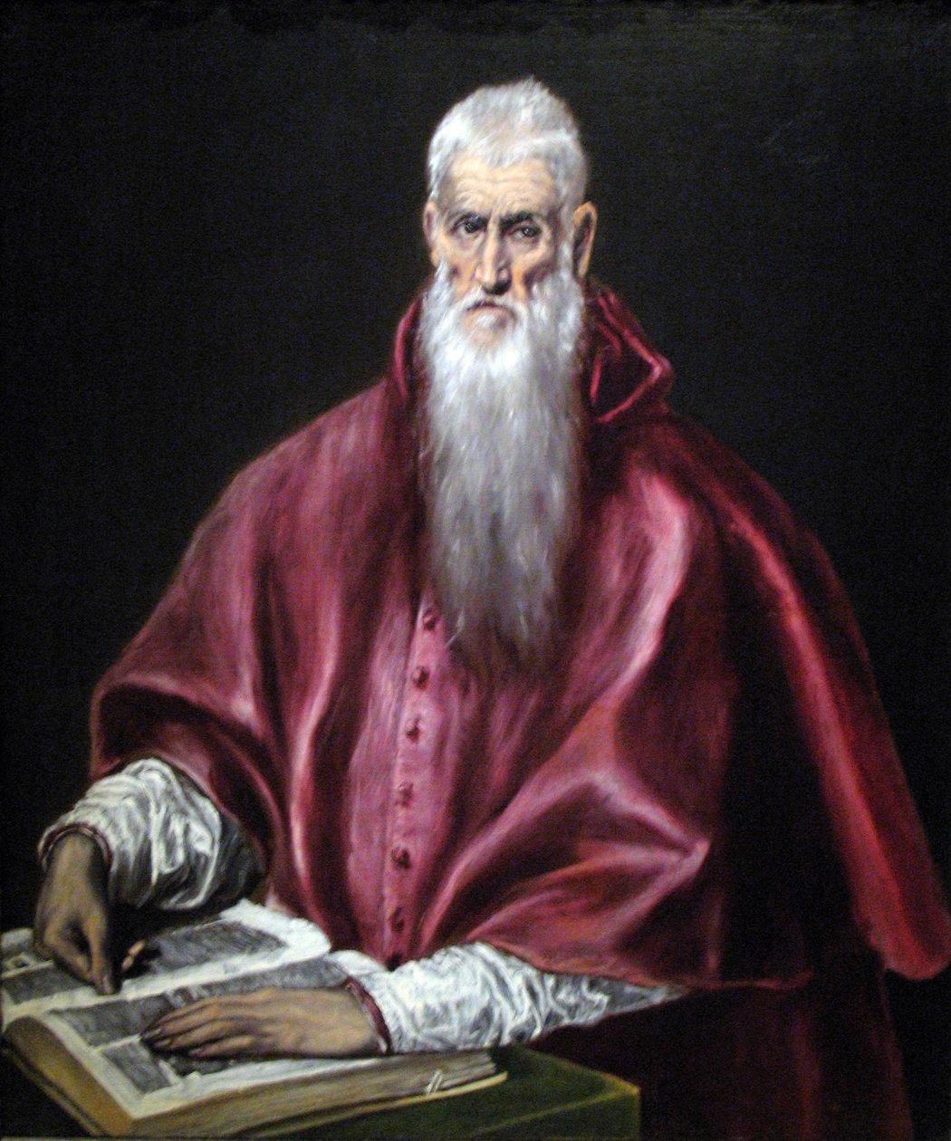 Święty Hieronim jako student autorstwa El Greco