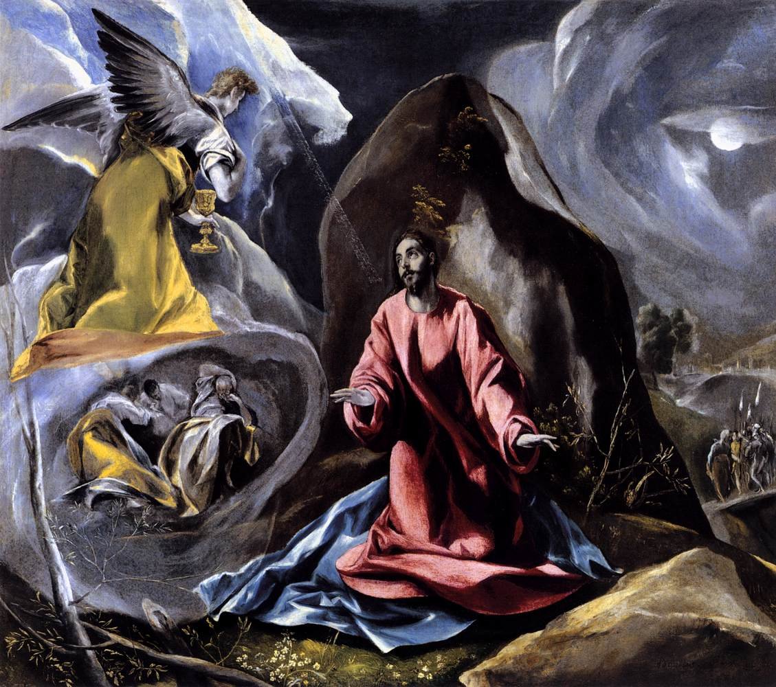 Agonia w ogrodzie autorstwa El Greco